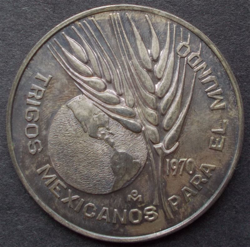 1970-Mexican-Agriculture-Medal